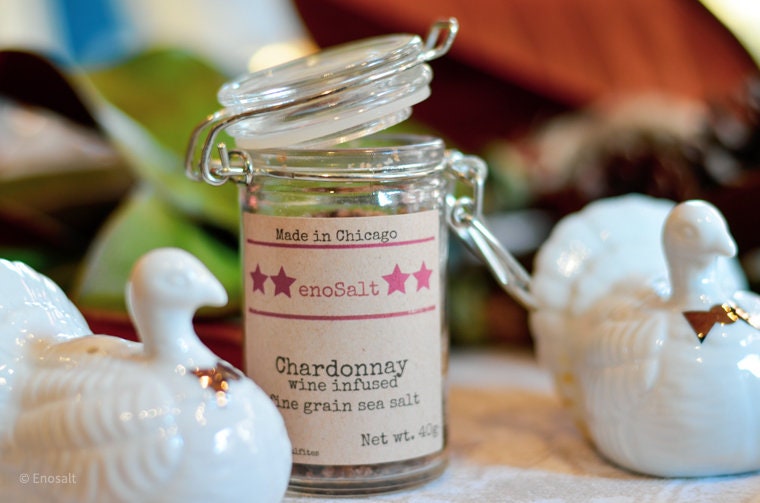 Chardonnay Wine Infused Salt