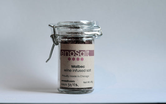 Malbec Wine Infused Salt | Great Wine Gift for a Wine Lover