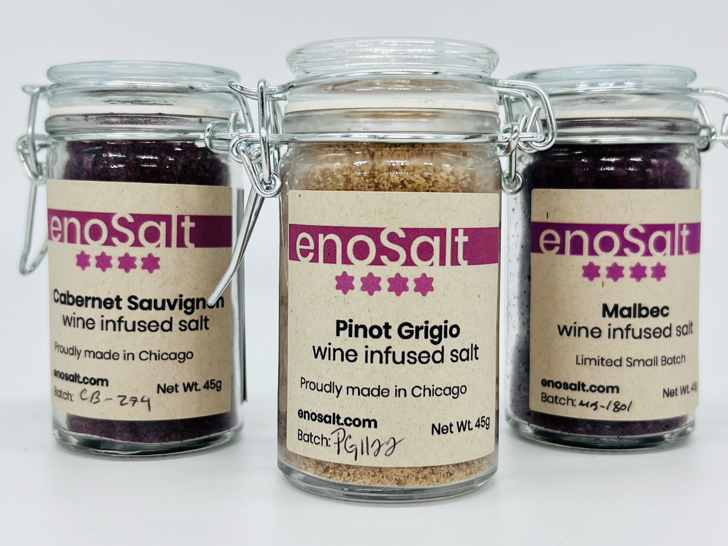 Pinot Grigio Wine Infused Salt