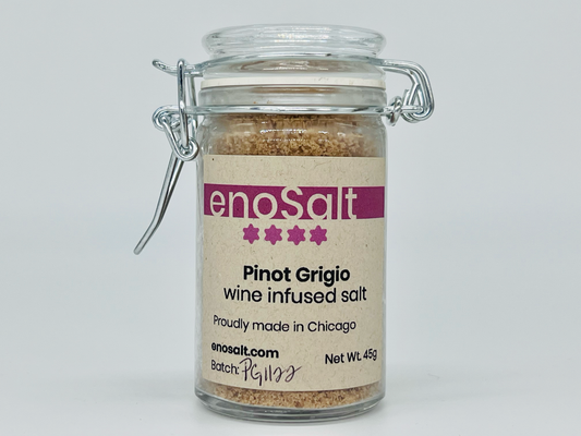 Pinot Grigio Wine Infused Salt